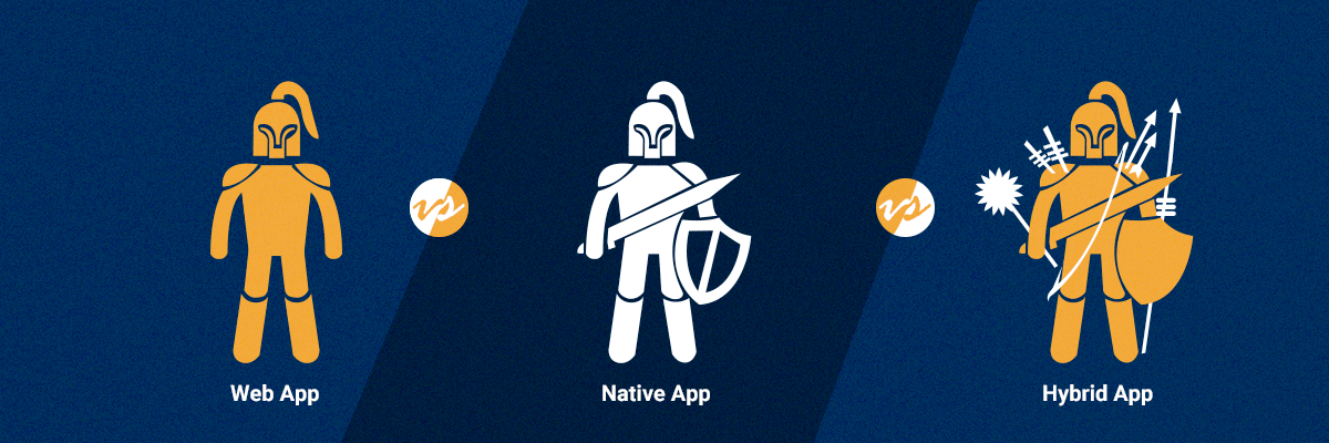 Native App Versus Hybrid App Versus Web App