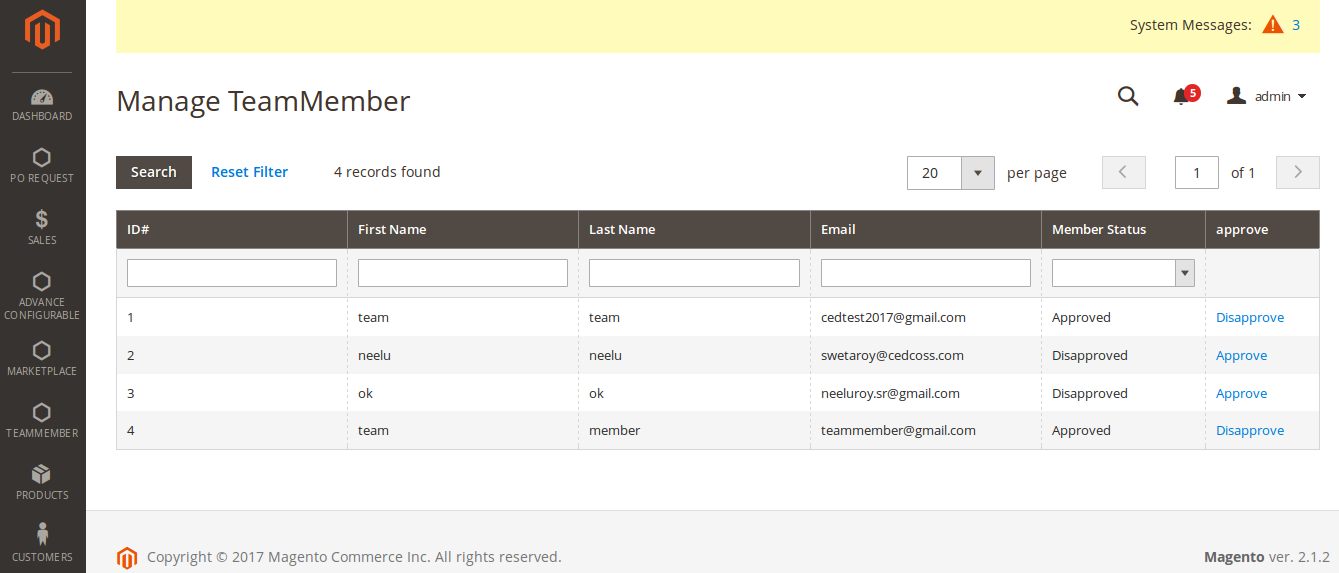 magento live support
