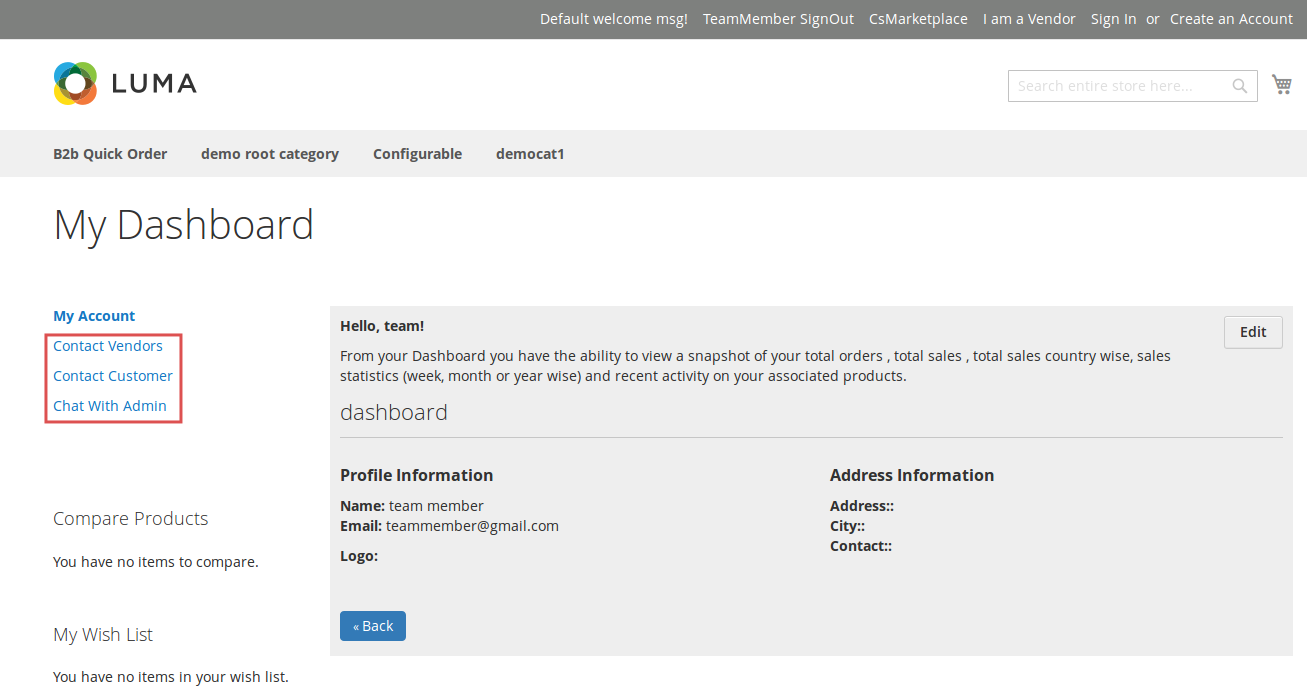 magento live support