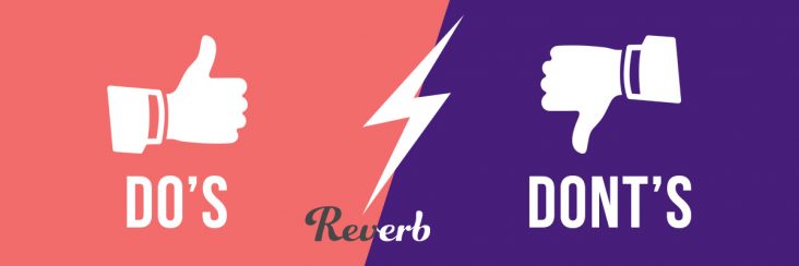 Reverb, sell on reverb, reverb marketplace, dos and donts of selling on reverb,