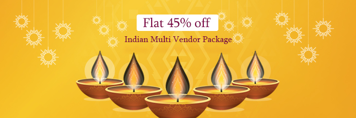 Mighty offers on Indian Multivendor Marketplace Package this Diwali