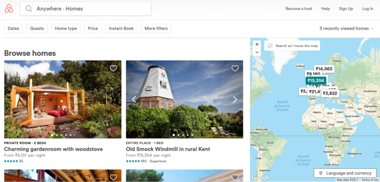 How To Build A Website Like Airbnb -One Stop Solution For Your Business!