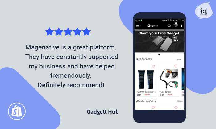 MageNative Shopify Mobile App Review