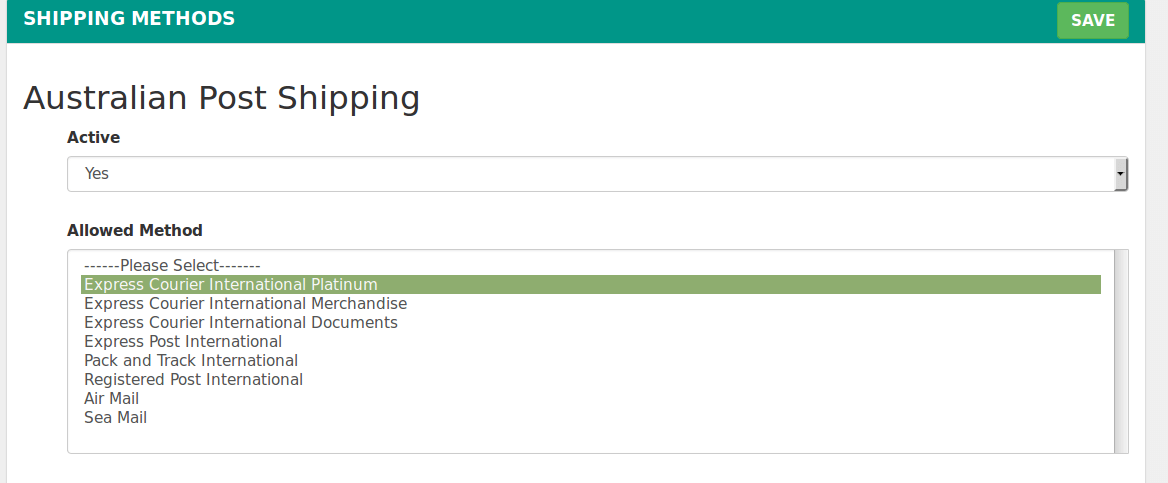 Magento 2 Australia Post Shipping Module