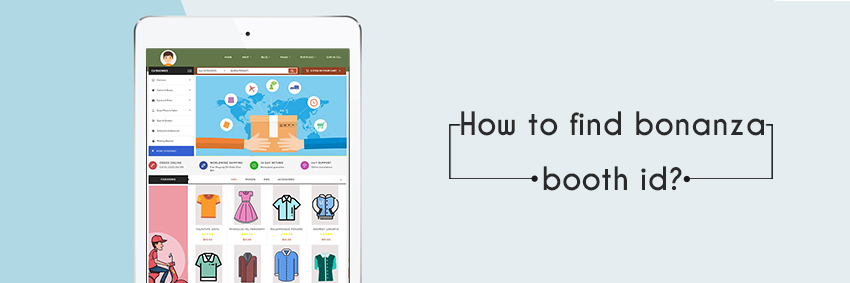 How to find your Bonanza Booth Id in 2 steps?
