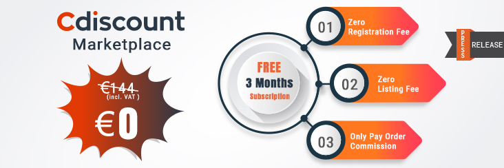 Upsell and Excel on Cdiscount with 3 Months Free Subscription by CedCommerce Upsell and Excel on Cdiscount with 3 Months Free Subscription by CedCommerce