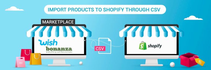 import from shopify to marketplace through CSV