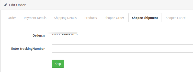 Shopee Opencart Integration by CedCommerce
