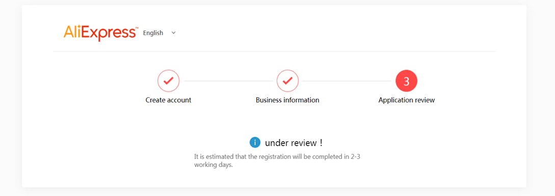 how to open seller account on aliexpress step 4