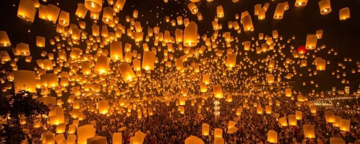 lanterns during chinese new year