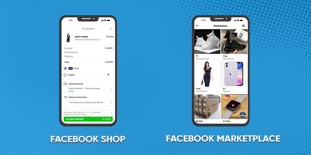 Facebook Shops and Facebook Marketplace