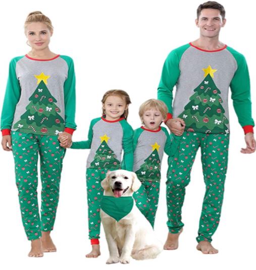 christmas pajamas sets