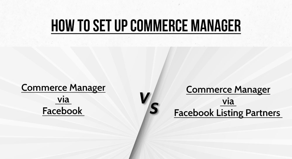 Setup Commerce Manager