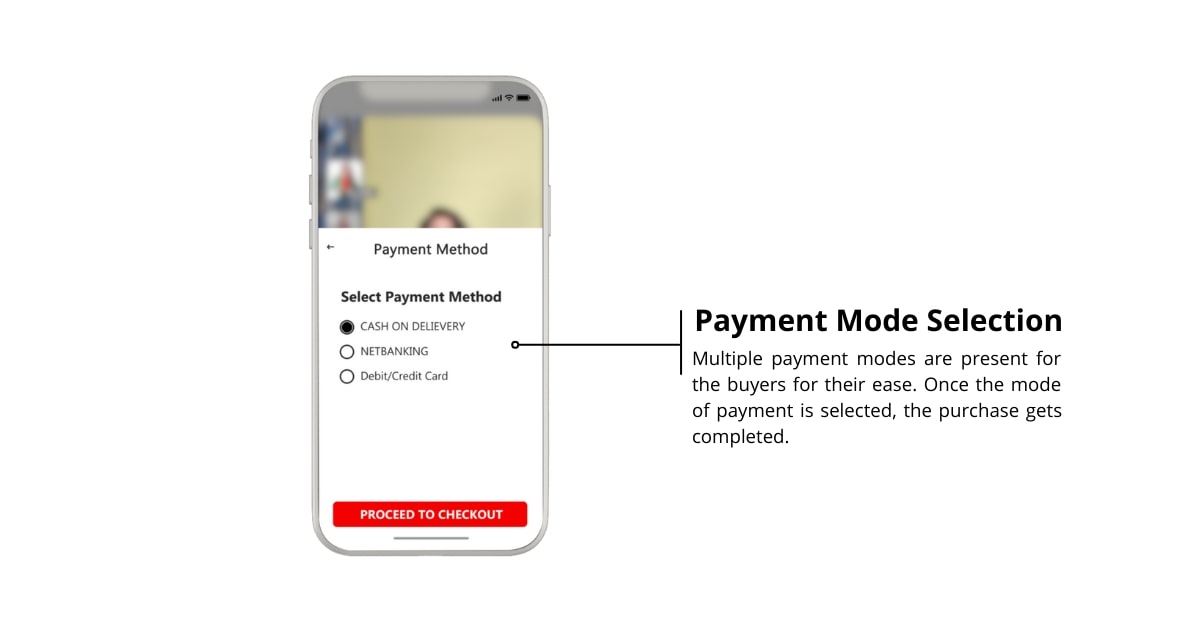Payment Mode Selection
