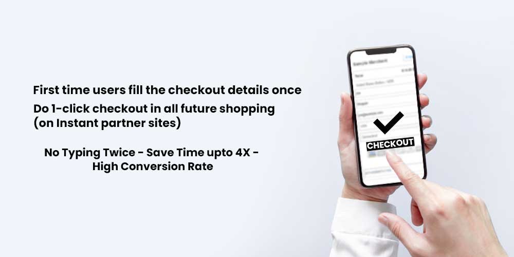 one-click checkout for hassle free shopping