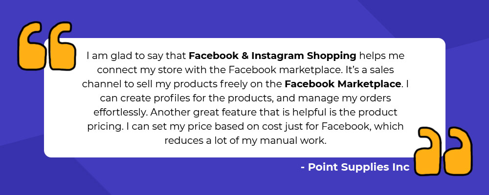 facebook instagram shopping reviews