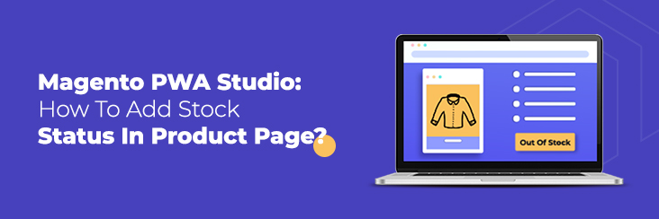add stock status in product page in pwa studio