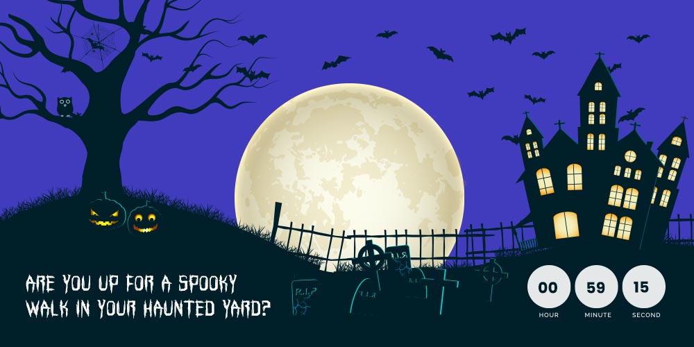 spooky Halloween banner ideas