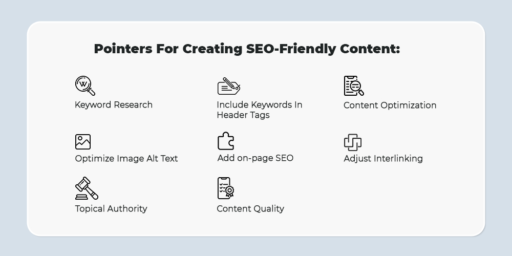 Pointers To Write SEO-Friendly Content In 2022 By CedCommerce