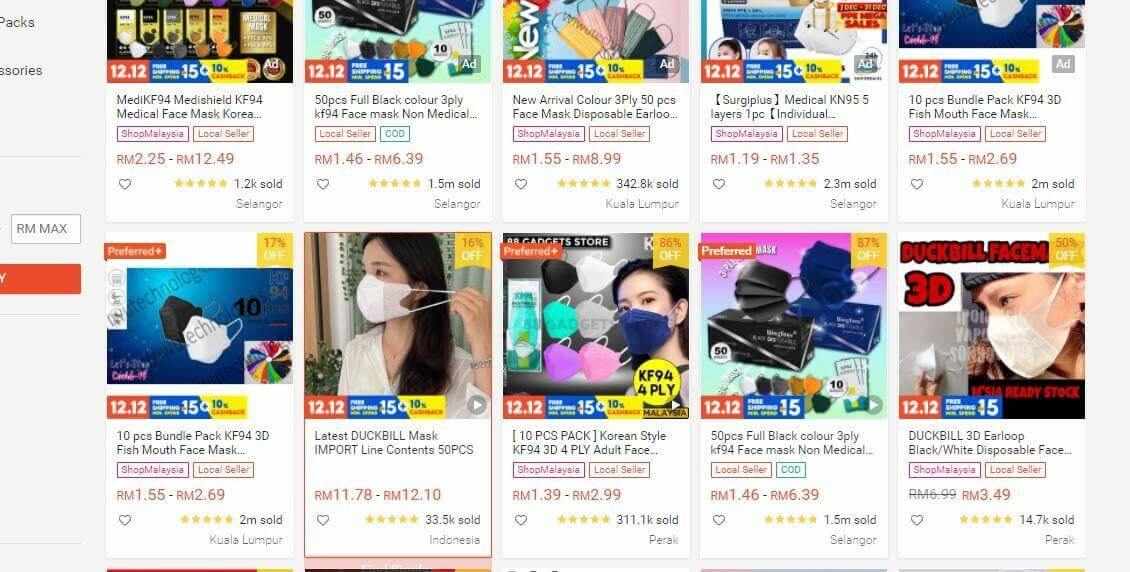 shopee most sold products