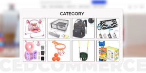 The image displays all the categories of baby care items that Mishycobabies offer. 