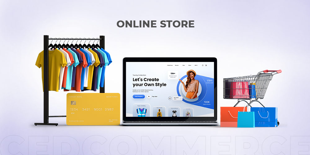 The image displays an Online Store.