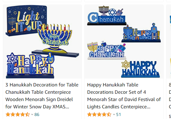 Hanukkah Bestselling products