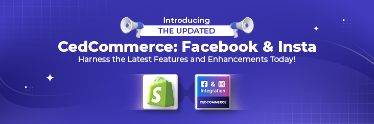 The new and improved CedCommerce.  The Facebook and Insta app is now available for subscription-based pricing
