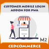 Customer Mobile Login Addon for PWA [M2]