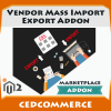Vendor Mass Import Export Addon [M2]