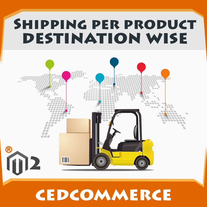 Shipping Per Product Destination Wise [M2]