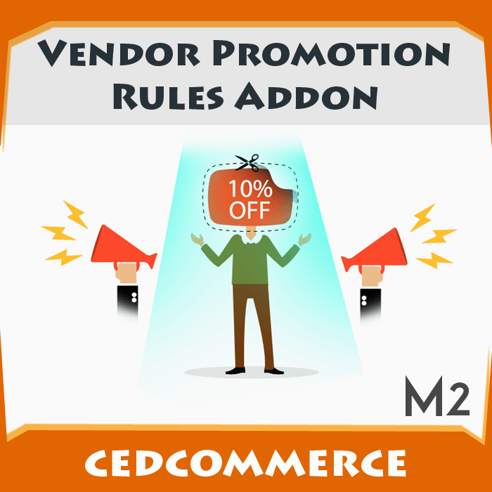 CedCommerce magento 2 marketplace Vendor Promotion Rules addon